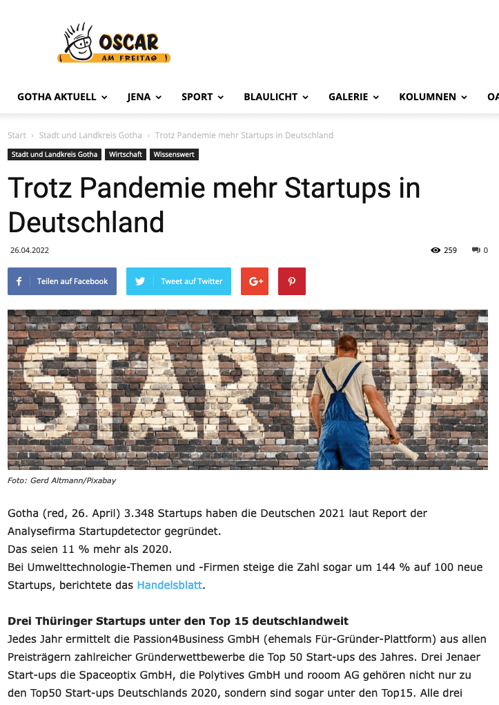 Thüringer Startups