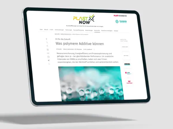 How polymer additives can improve the processing of PMMA